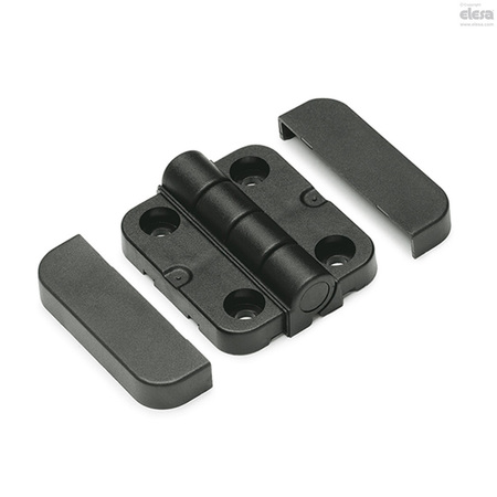 Elesa Hinges with screw-covers, CFQ.50 EH-4-C9 CFQ.